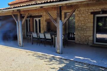 Gîte pour 12 personnes, avec piscine à Clermont-de-Beauregard