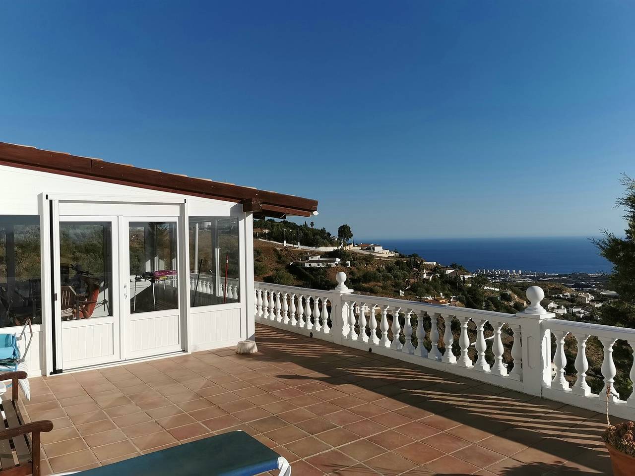 Feriehus for 4 personer med have in Arenas, Costa del Sol