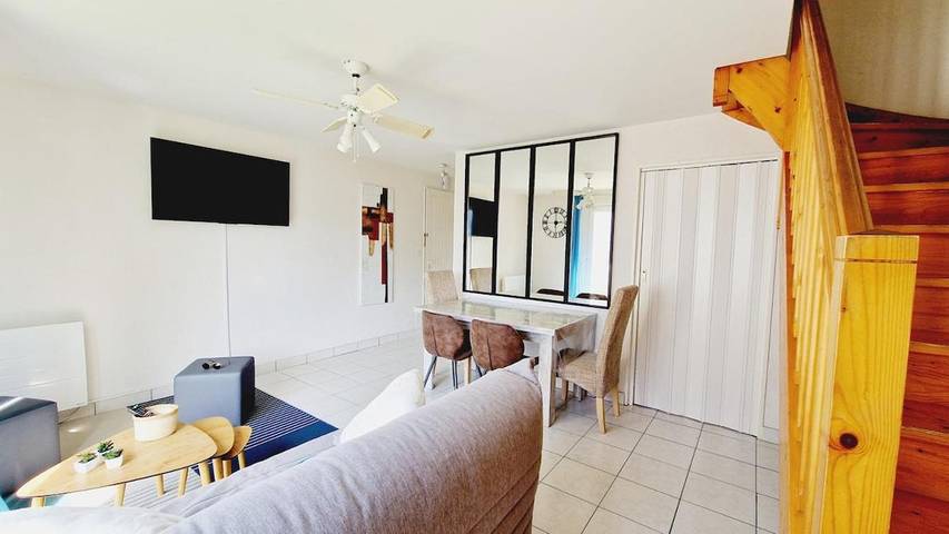 Gîte pour 4 personnes, avec balcon dans Plage de Tanchet - 2