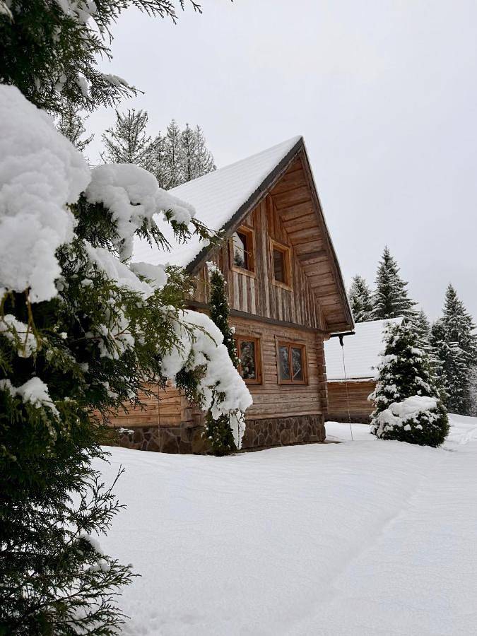 Chalet für 6 Personen, mit Whirlpool und Terrasse sowie Garten und Ausblick in der Slowakei - 4