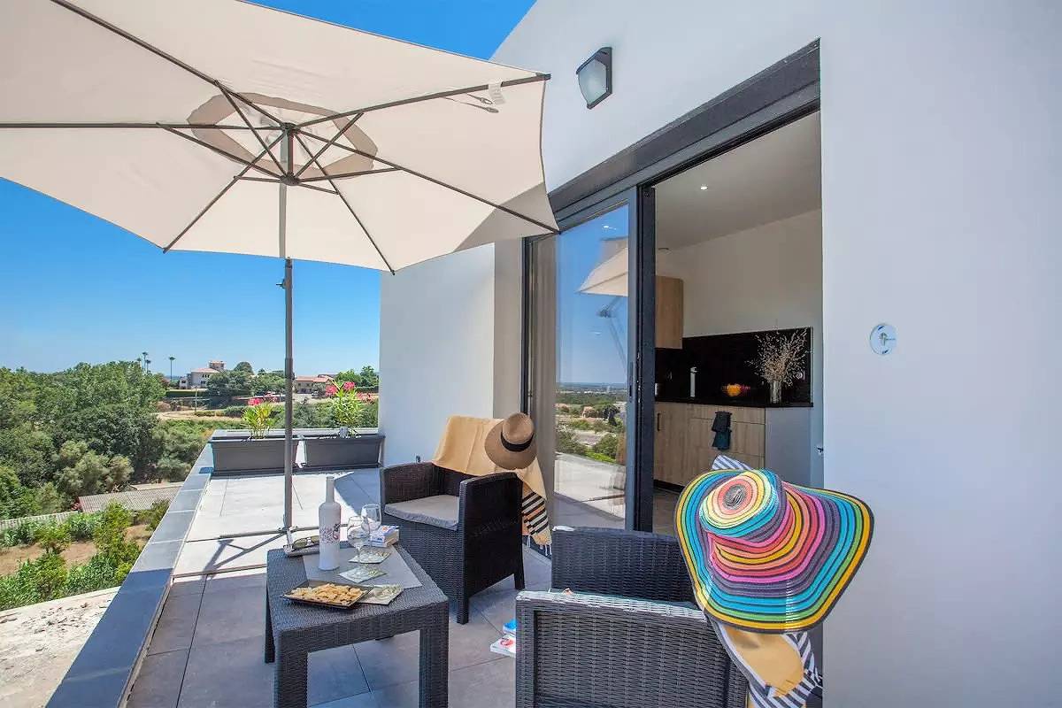 Apartamento entero, Apartamentos para 2 personas in Borgo, Región de Bastia