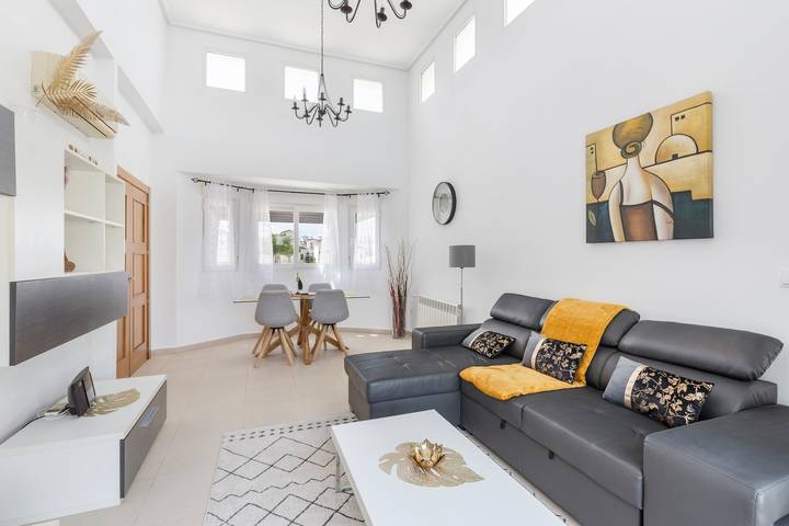 Villa „La Torre Lenguado“ mit privatem Pool, Wlan und Klimaanlage in Torre Pacheco, Costa Cálida