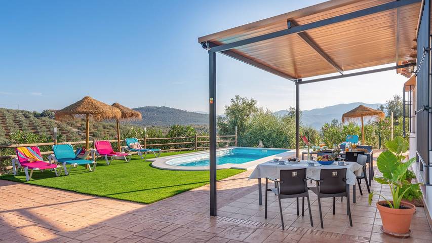 Casa rural para 18 personas, con balcón/terraza en Riogordo - 4