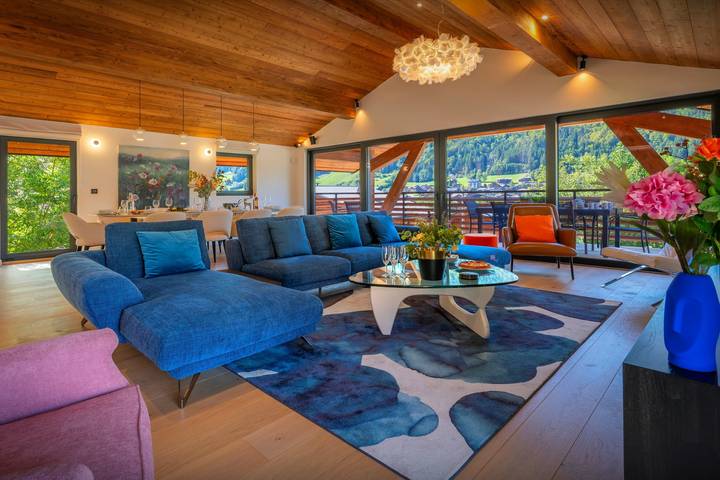 Chalet für 14 Personen, mit Garten und Whirlpool sowie Sauna - 1