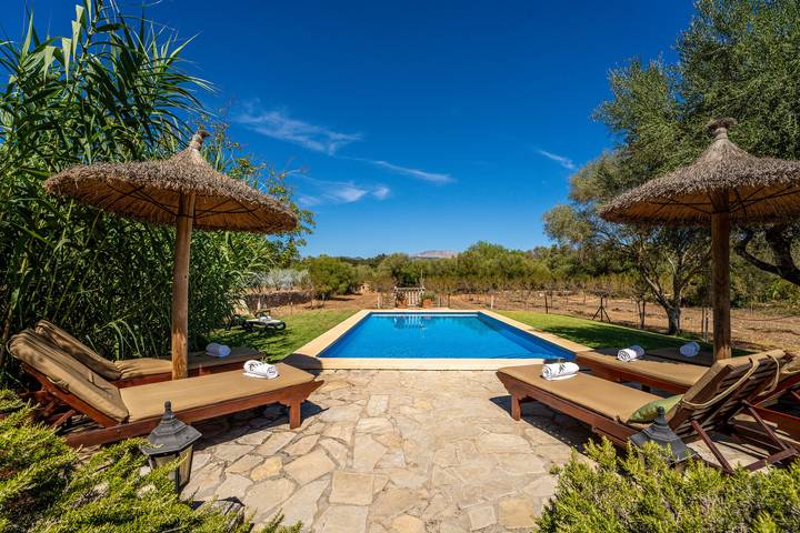 Finca für 6 Personen, mit Terrasse und Garten in Búger - 3