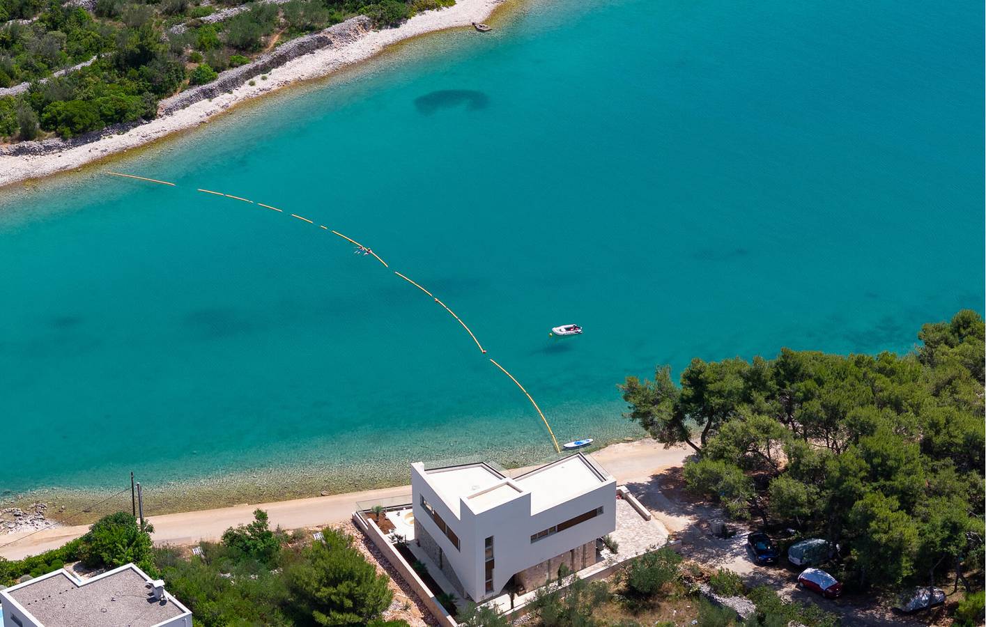 Casa de vacaciones para 8 personas con piscina in Kali (desambiguación), Uglijan