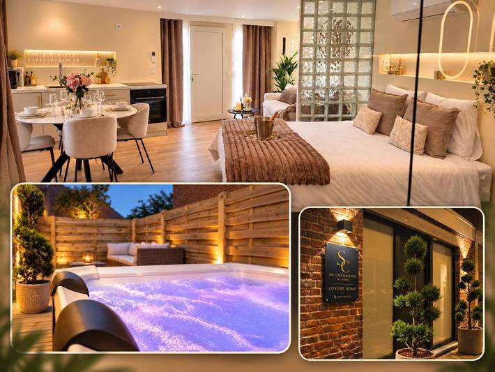 Gîte pour 4 personnes, avec Jacuzzi et Terrasse dans Ghislenghien