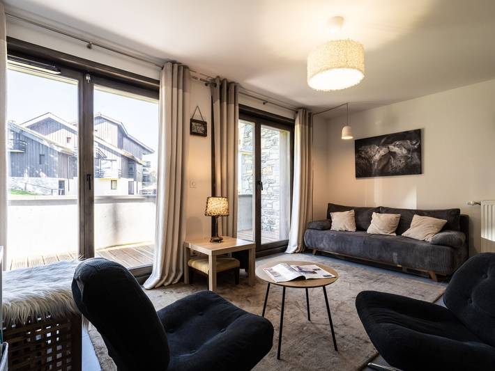 Geheel appartement, Vakantieappartement voor 4 personen met balkon in La Plagne, Aime-la-Plagne