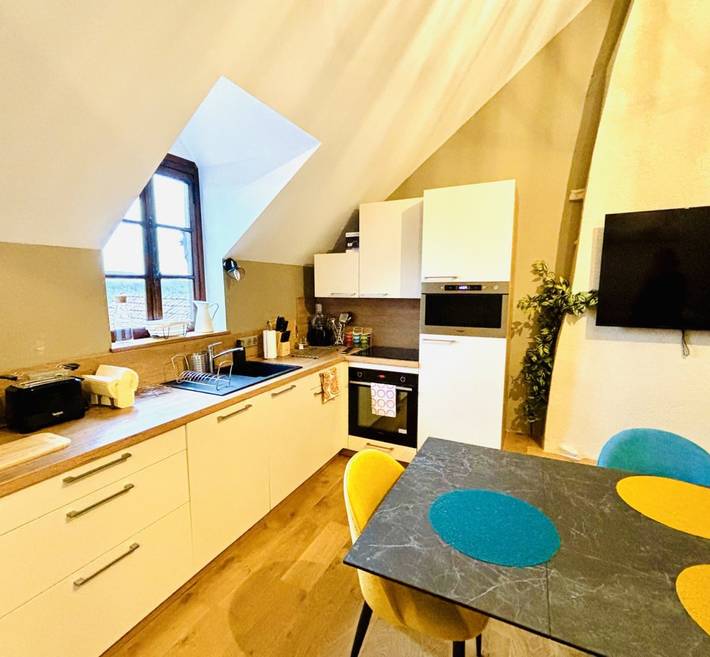 Gîte pour 4 personnes, avec jardin, animaux acceptés dans Château de Châteauneuf - 4