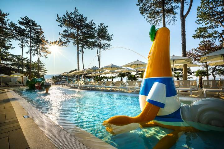 Chalet für 2 Personen, mit Pool und Ausblick sowie Terrasse in Kroatien - 4