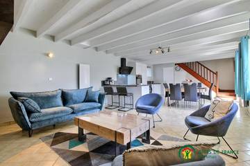 Gîte pour 6 personnes, avec piscine et jardin à Larmor-Baden