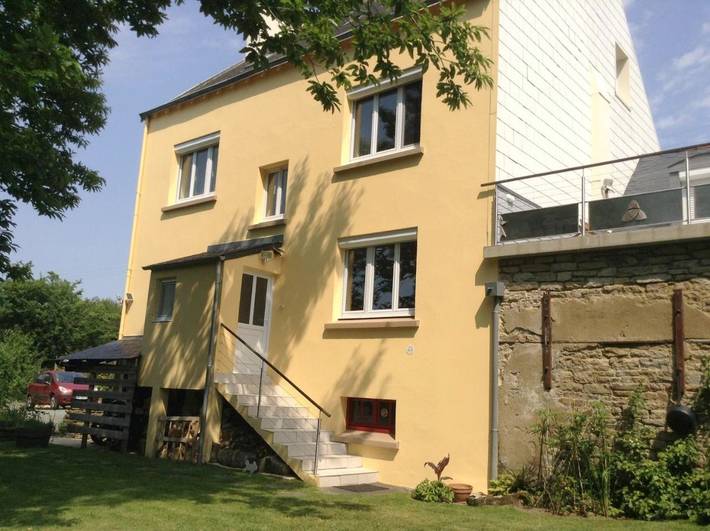 Location de vacances pour 4 personnes, avec vue et jardin à Plogastel-Saint-Germain - 2