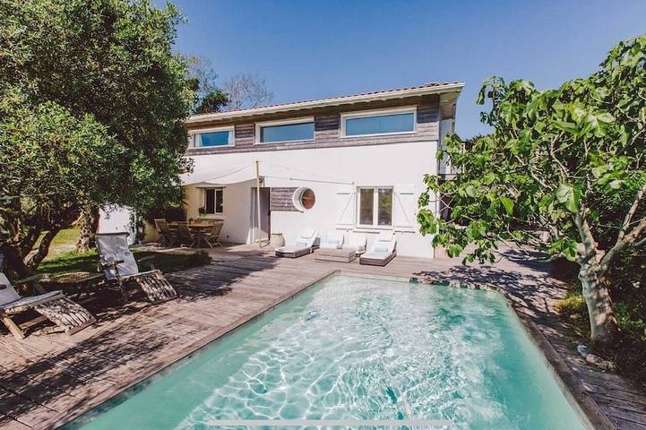 Villa pour 8 personnes, avec jardin, animaux acceptés à Anglet
