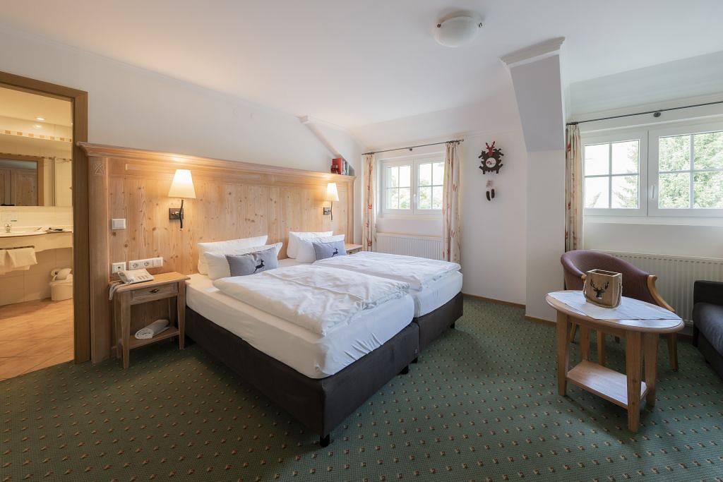 Naturpark-Hotel Grüner Baum - Einzelzimmer mit Dusche/Bad und Wc in Muggenbrunn, Todtnau