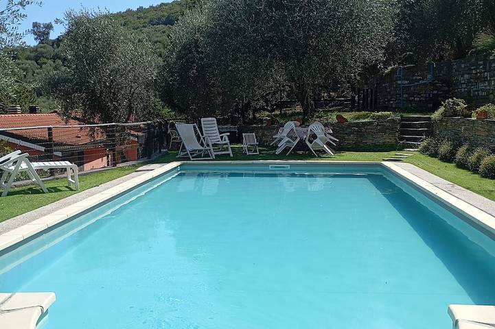 Ferienhaus für 4 Personen, mit Garten und Balkon, mit Haustier