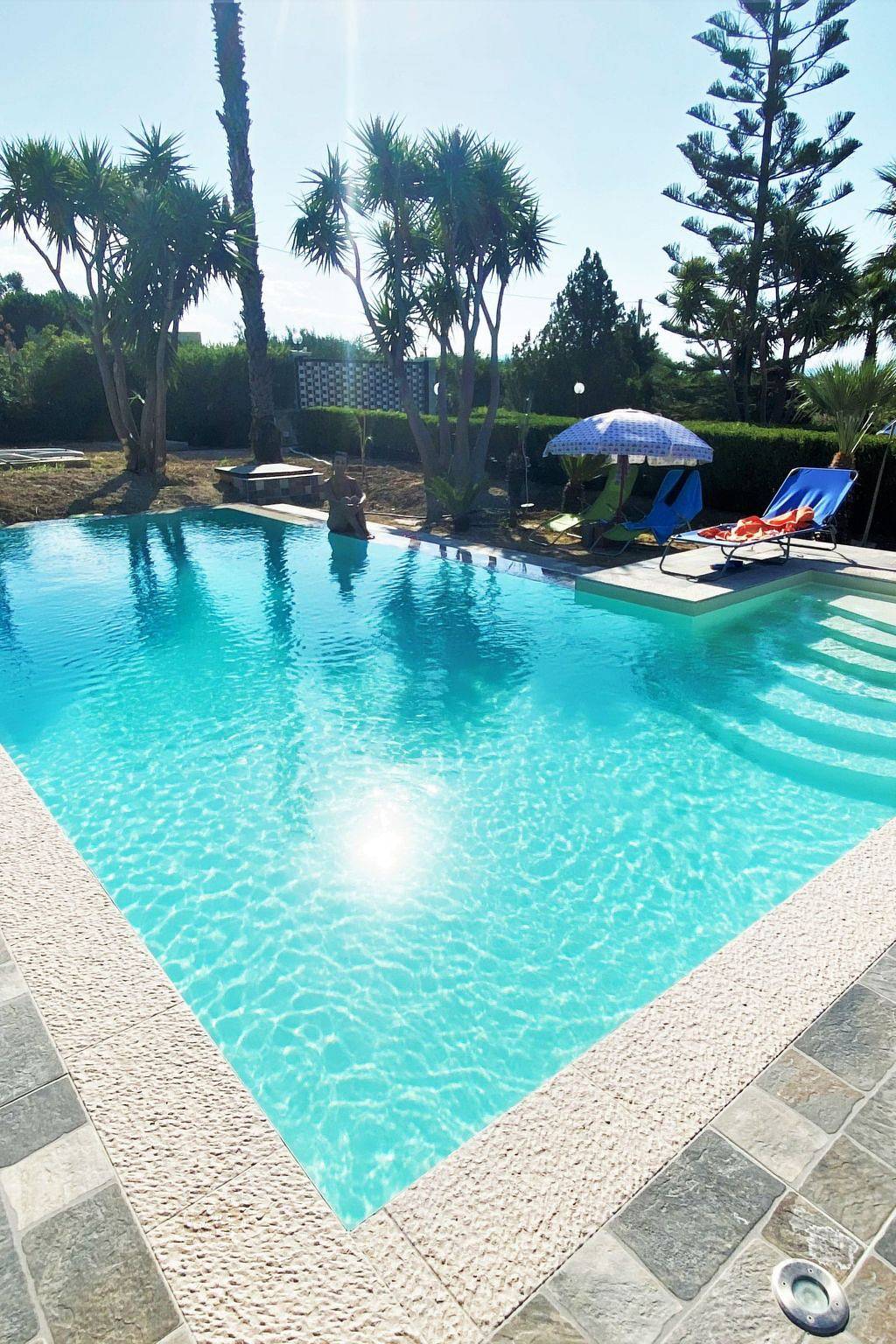 Wunderschöne Villa Oasi della Pace, mit privatem Pool, Wlan und Grillplatz in Partinico, Palermo Provinz