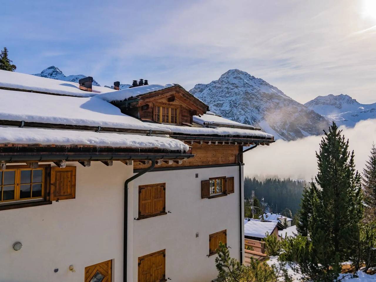 Geheel appartement, 3 Pièces 4 Personnes in Arosa, Plessur Alpen