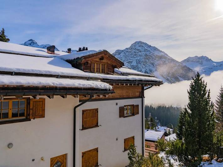 Ferienwohnung für 4 Personen, mit Balkon, mit Haustier in Arosa