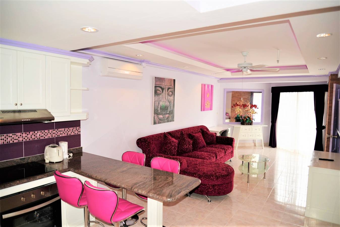 Geheel vakantieappartement, Superb 1 bed at Jomtien Beach in Pattaya, Changwat Chonburi