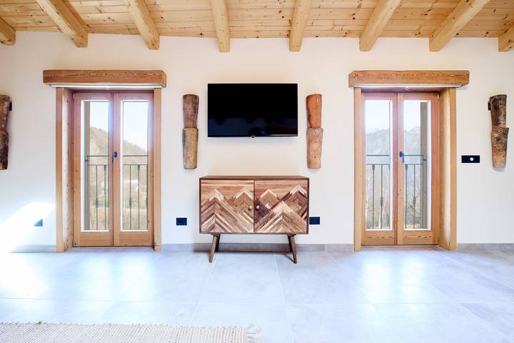 Ferienwohnung für 4 Personen, mit Seeblick und Garten am Comer See - 2