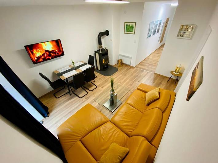 Ferienwohnung für 4 Personen, mit Balkon und Ausblick