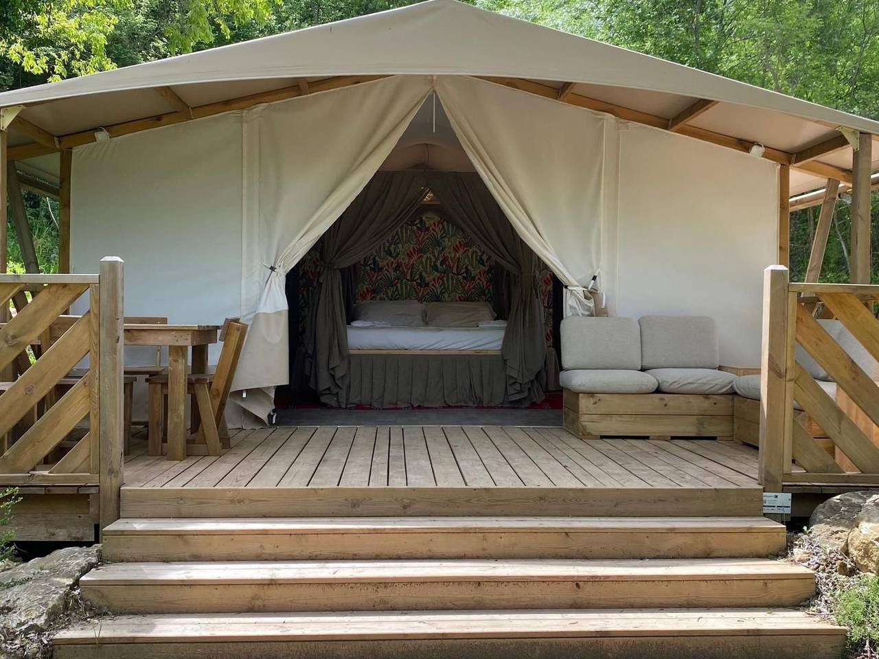 Glamping La Tenda di Lorenzo mit privatem Pool in Manciano (gemeente), Provincie Grosseto