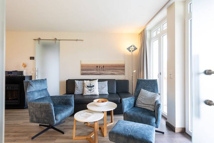 Ferienwohnung für 4 Personen, mit Balkon und Sauna