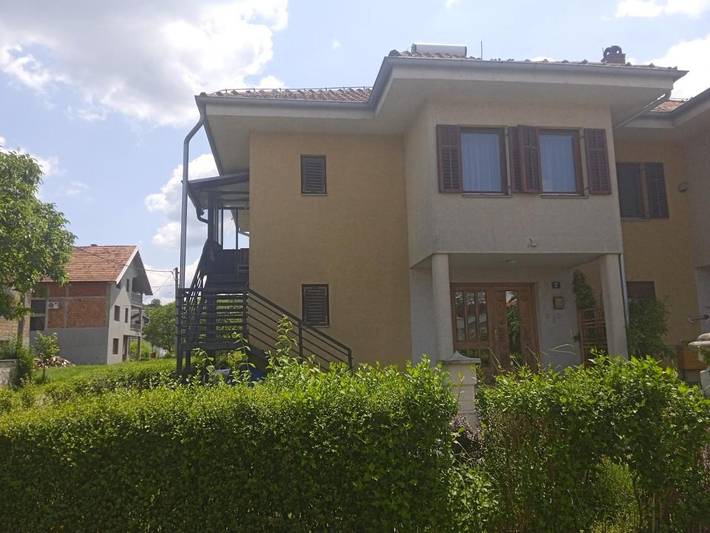 Appartement de vacances pour 2 personnes, avec jardin ainsi que terrasse et vue