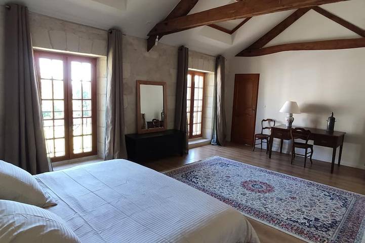 Location de vacances pour 6 personnes, avec jardin, animaux acceptés à Bourgueil - 2