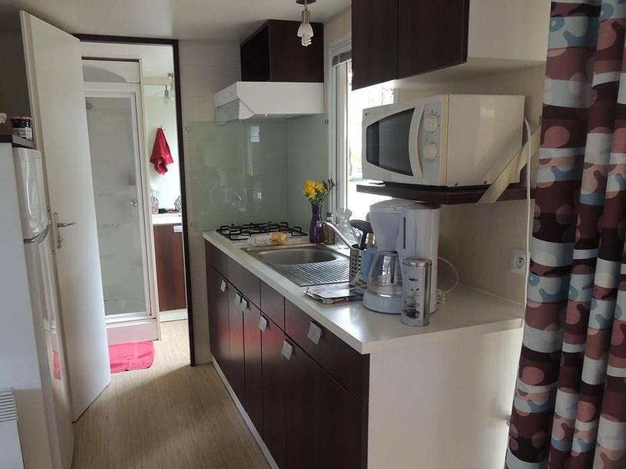 Camping le Domaine de Gajan - Mobilheim 4 personen - Comfort family, 2 Zimmer in Boisseron, Montpellier und Umgebung