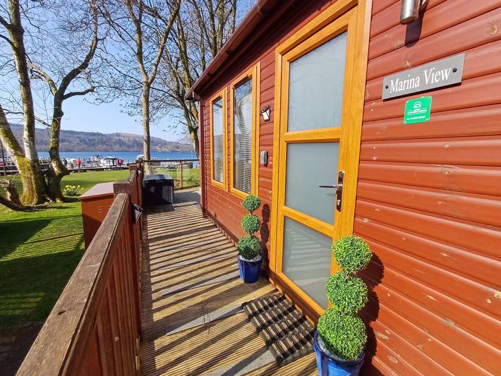 Ferienhaus für 6 Personen, mit Terrasse und Seeblick in Lake District