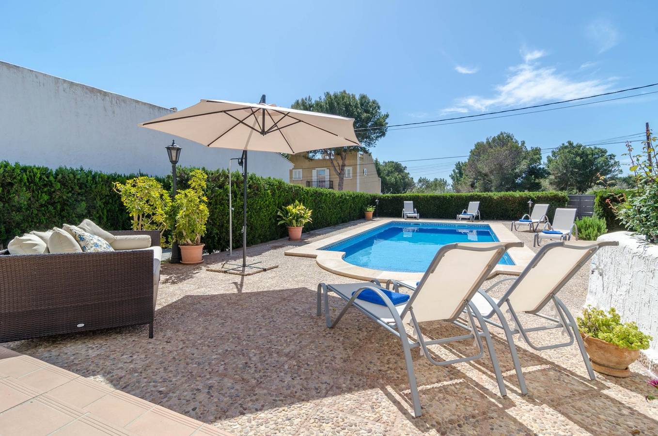 Casa Garonda - Ferienhaus mit privaten Pool in Cala Pi. Wifi gratis in Cala Pi, Llucmajor