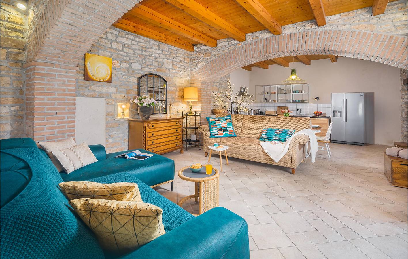 Ferienwohnung mit Panoramablick, WLAN, Terrasse und Parkplatz in der Nähe von Barban in Barban, Südküste Istrien