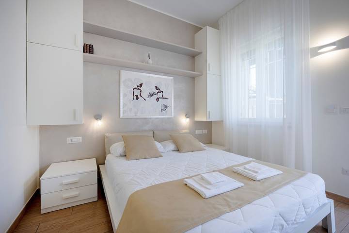 Location de vacances pour 4 personnes, avec jardin à Torre Canne