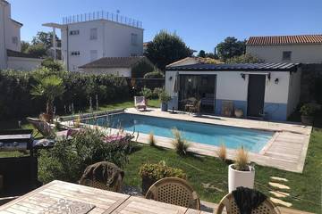 Villa pour 8 personnes, avec jardin, animaux acceptés à Royan