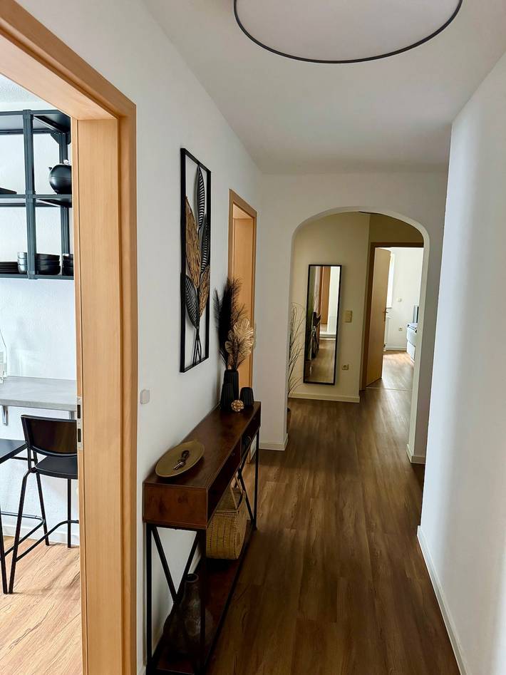 Ferienwohnung für 3 Personen, mit Garten