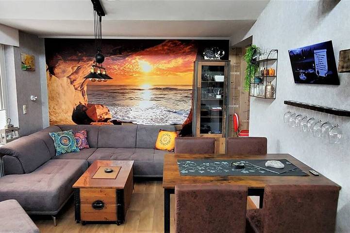 Ferienhaus für 4 Personen, mit Terrasse und Garten in Bensersiel