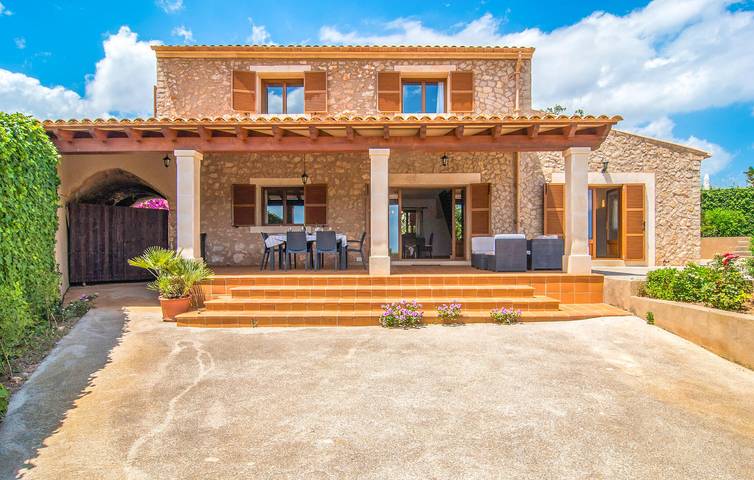 Finca für 6 Personen, mit Terrasse in s'Horta - 2