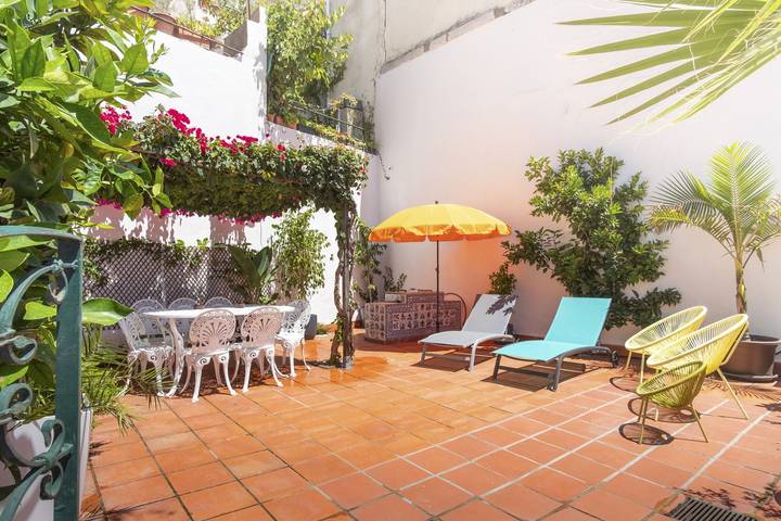 Apartamento de férias para 6 pessoas, com Varanda e Terraço e ainda Jardim em Chiado