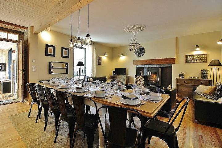 Gîte pour 14 personnes, avec terrasse à Vielle-Aure - 2