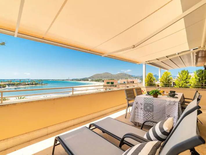Ferienwohnung für 4 Personen, mit Balkon und Terrasse in Port d'Alcúdia - 4