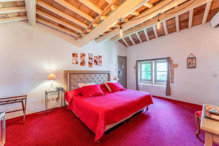 Chambre pour 2 personnes, avec jardin