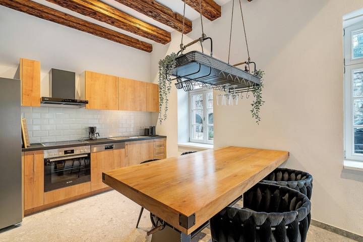 Hel lejlighed, Apartment Historische Werkstatt – Romantic Stay in a Restored Monument in Gernsbach, Nord Sortskoven