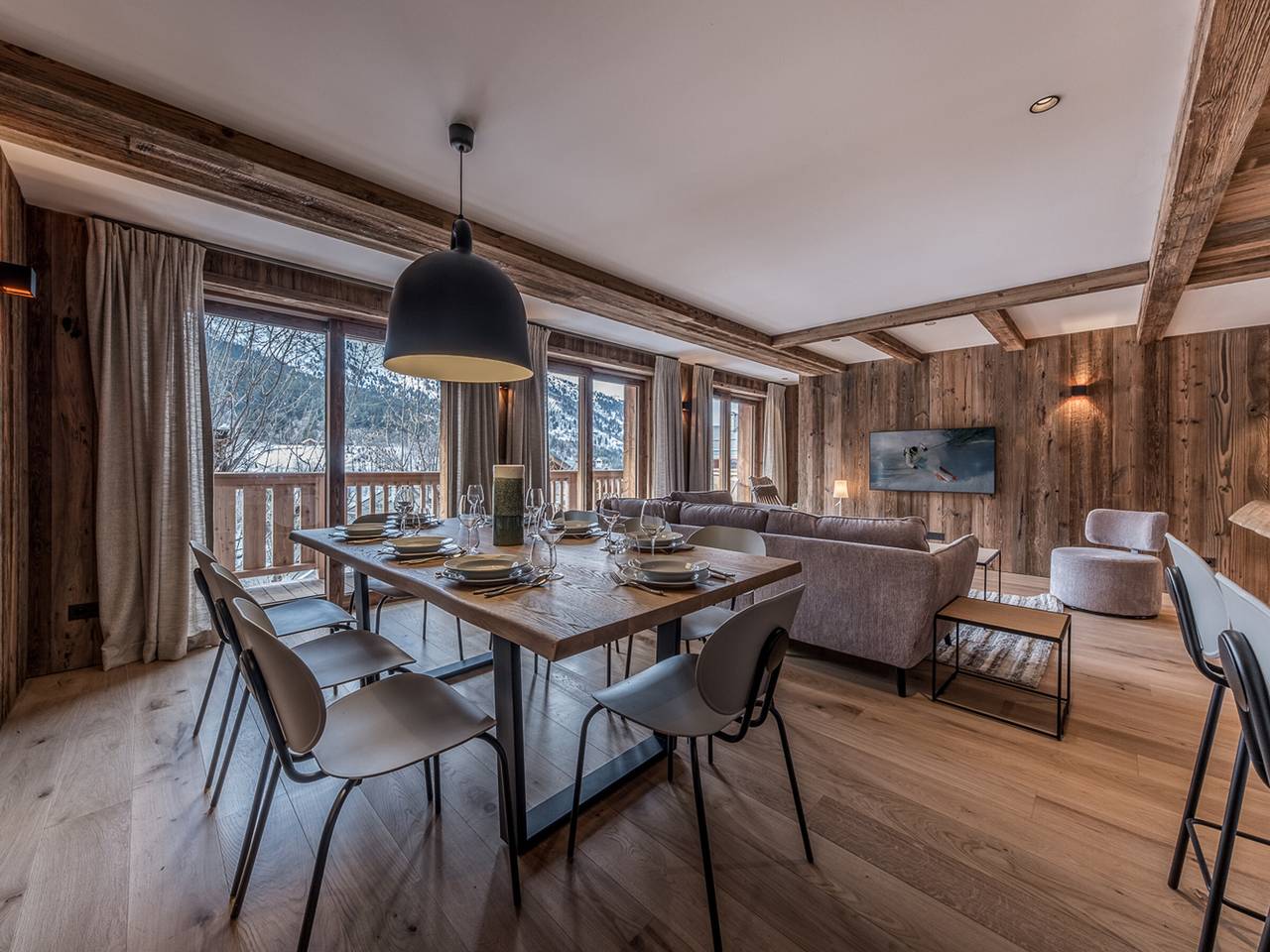 Appartement entier, Appartement de luxe pour 10 pers, terrasses, concierge, Méribel in Méribel, Les Allues