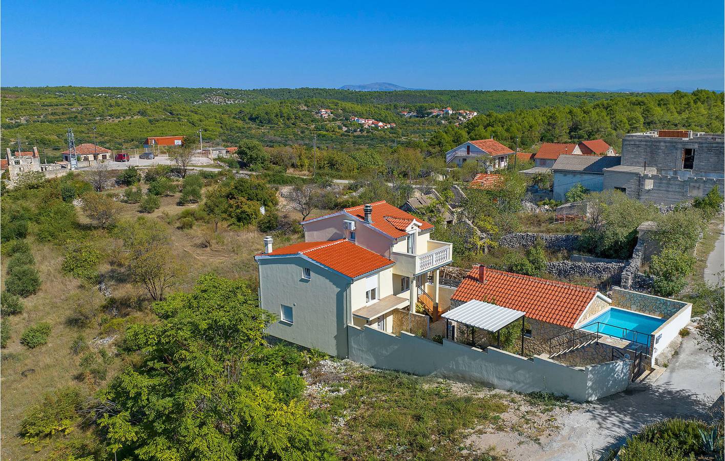 Ferienhaus für 8 Personen mit Terrasse in Gračac (Skradin), Skradin
