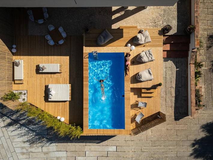Bed and breakfast per 20 persone, con giardino e terrazza nonché piscina e panorama - 1