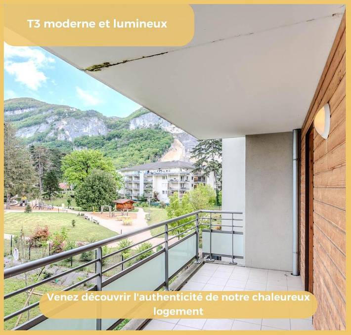 Gîte pour 4 personnes, avec terrasse à Étrembières