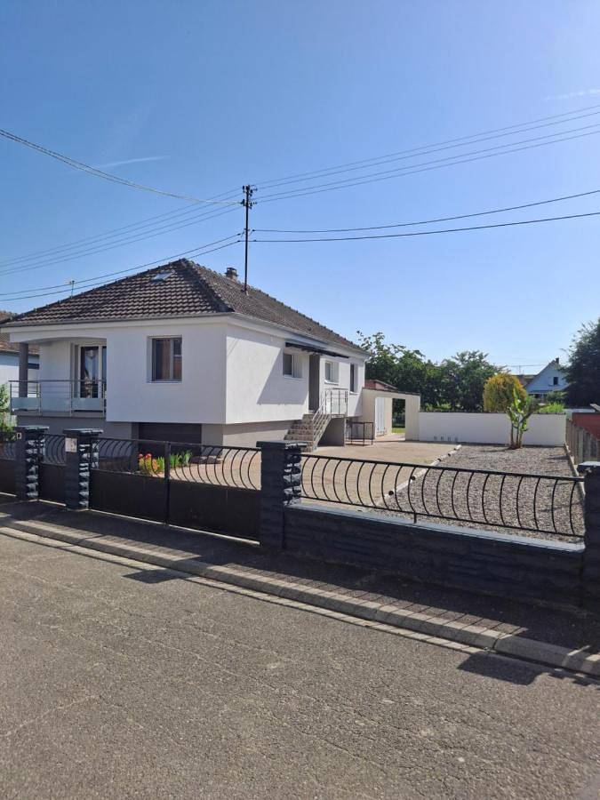 Location de vacances pour 6 personnes, avec jardin à Rhinau - 4