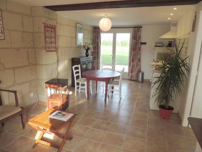 Maison d’hôte pour 3 personnes, avec Terrasse et Jardin ainsi que Piscine et Vue à Saumur - 3