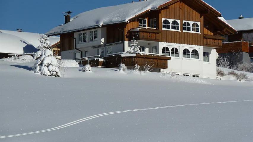 Apartamento para 4 personas, con jardín en Oberjoch